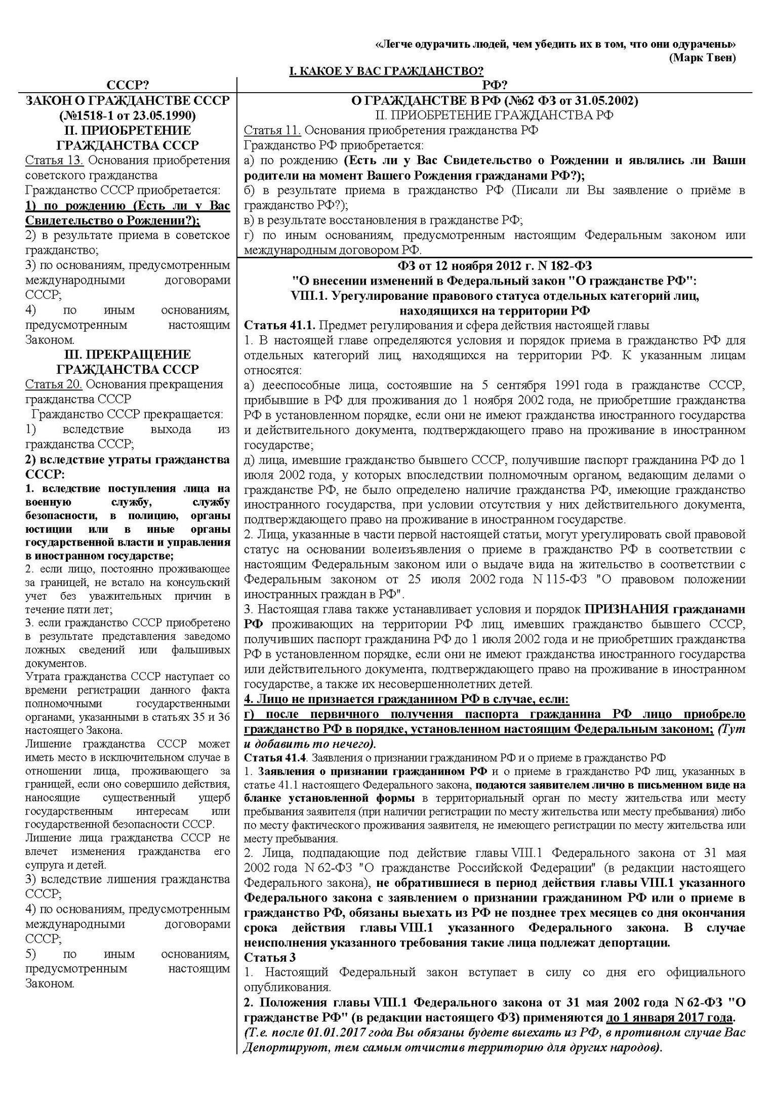 Юридические шаги для создания обманного союза с гражданином СНГ