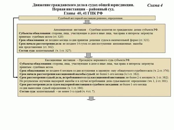 Компетенция апелляционного суда общей юрисдикции