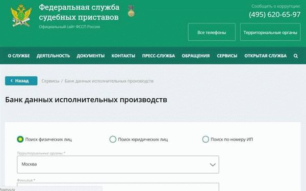 Оплата по ФССП России в App Store