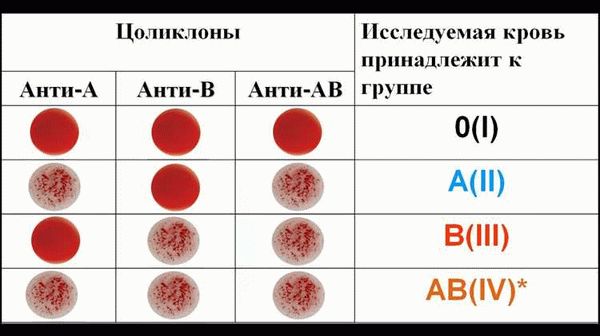 Наследование групп крови