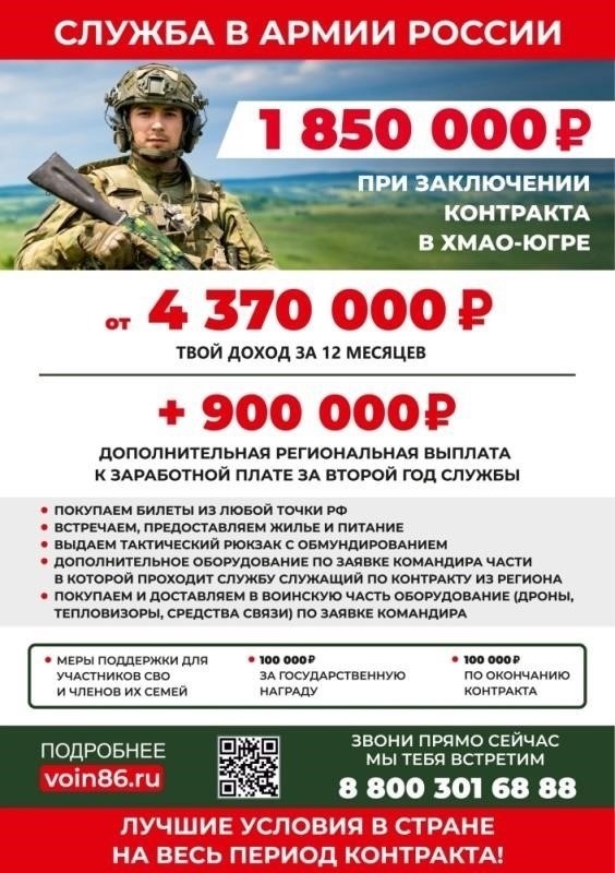 Как рассчитать срок службы для солдат-контрактников