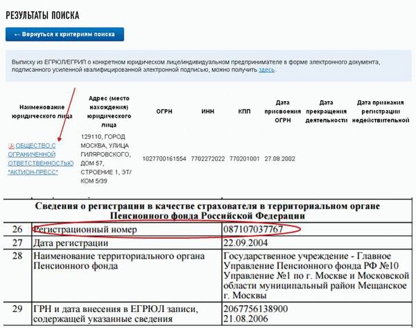 Шаг 4. Ожидание регистрации и получение регистрационного номера СФР