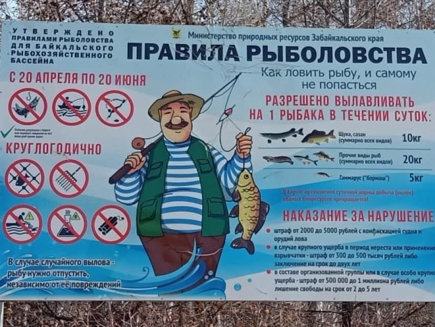 Напоминание: Как легально ловить рыбу в России