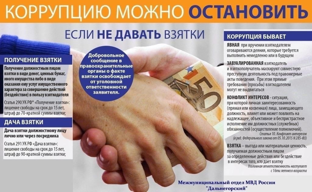 Последствия получения взятки: Юридические наказания и последствия