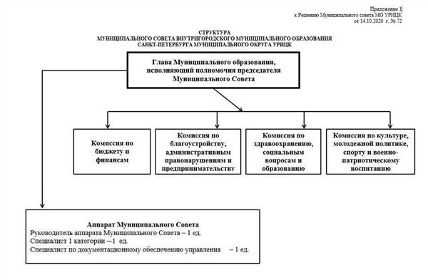 Структура органов муниципального управления