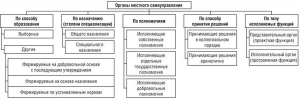 Местная администрация и ее функции