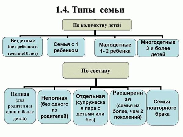 Узнайте о типе семьи, который считается основной ячейкой общества